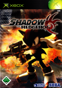 Shadow the Hedgehog Xbox US box art